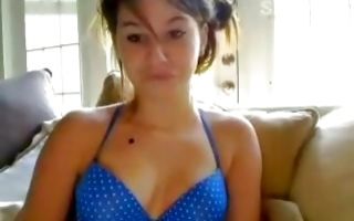 Lovely brunette teen whore moans in homemade xxx video